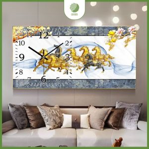 Tranh đồng hồ mã đáo thành công - CHẠM|A1