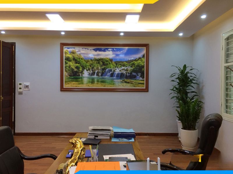 Bộ tranh treo tường văn phòng đẹp, hiện đại, truyền cảm hứng 2025