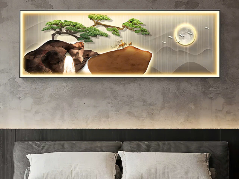 tranh đính đá tại nhà