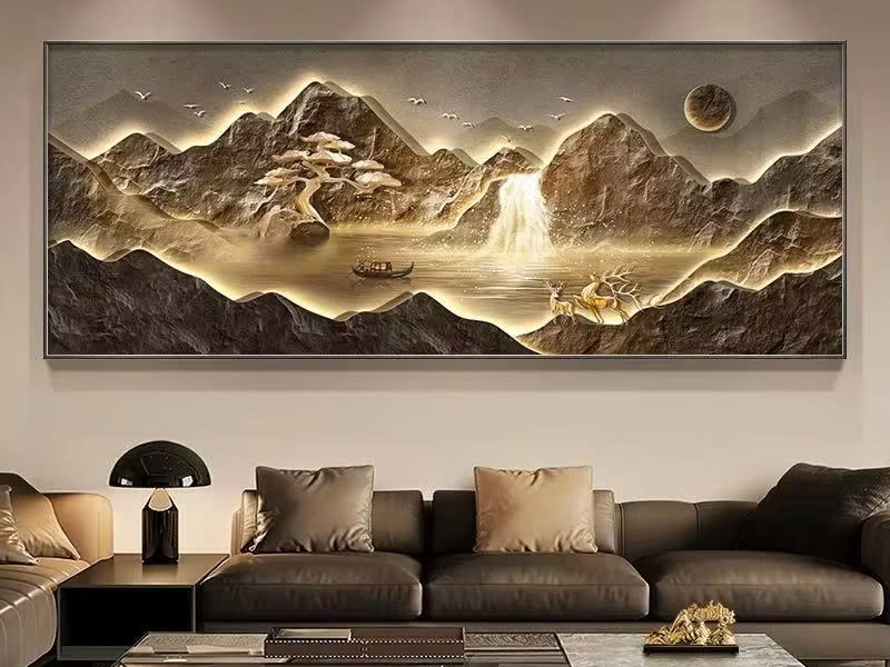 tranh đính đá tại nhà