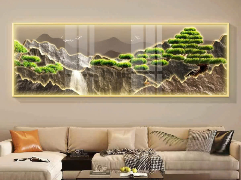 tranh đính đá tại nhà