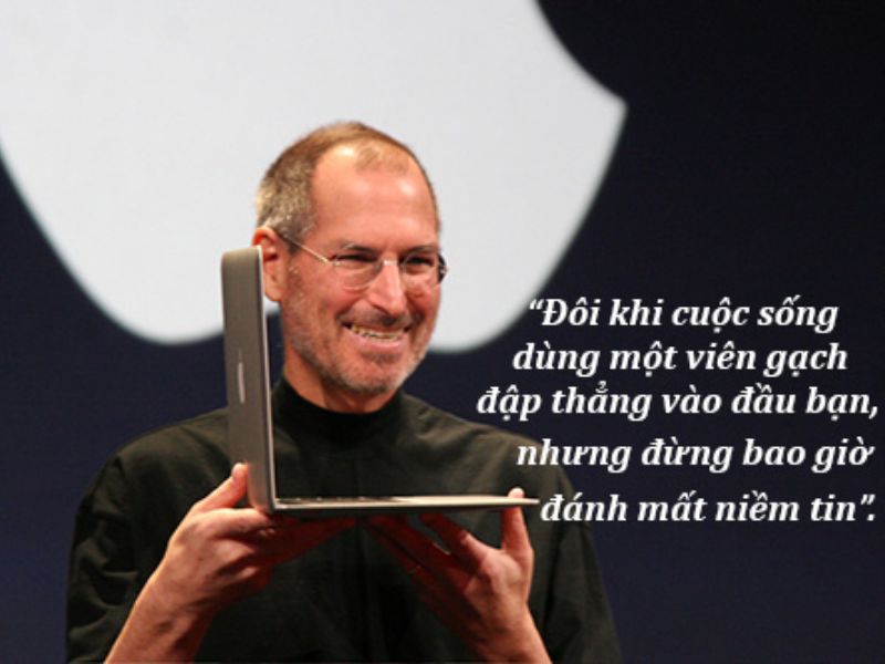 Câu nói nổi tiếng của người thành đạt Steve Jobs