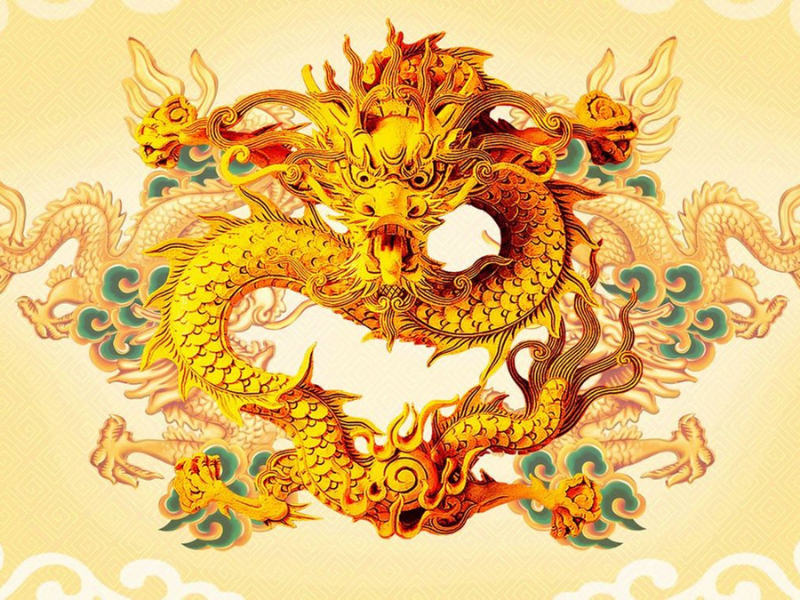 tranh rồng phong thủy