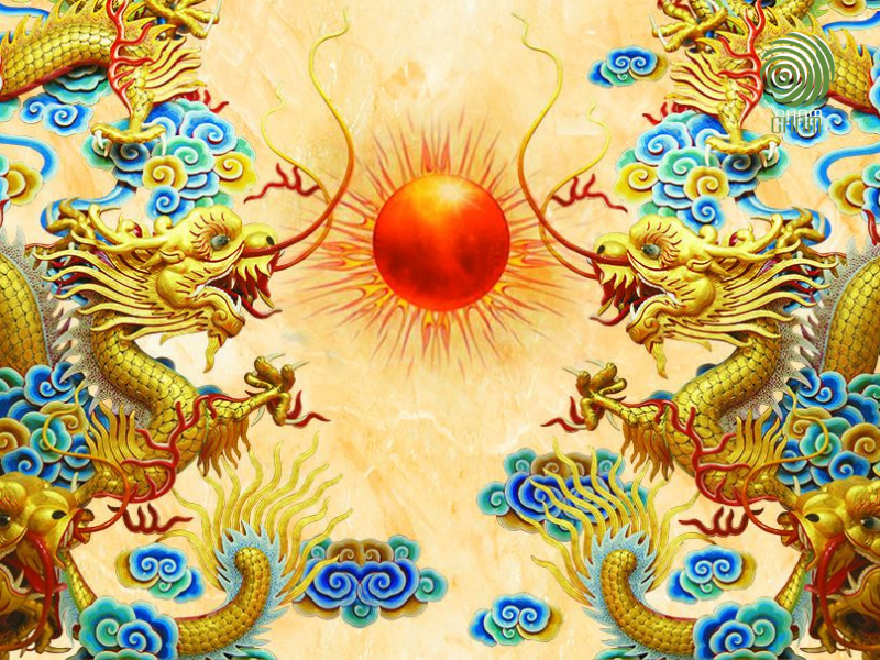 tranh rồng phong thủy
